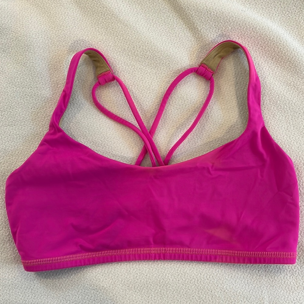 lululemon Free To Be Bra - raspberry glow - 6